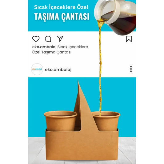 Kahve Taşıma Çantası ile Hem Güvenli Hem Çevreci Taşıma