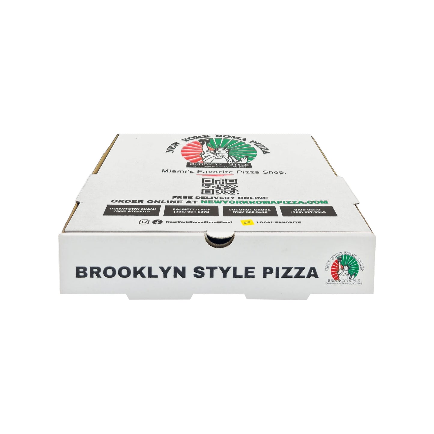 New York B Dalga Pizza Kutusu