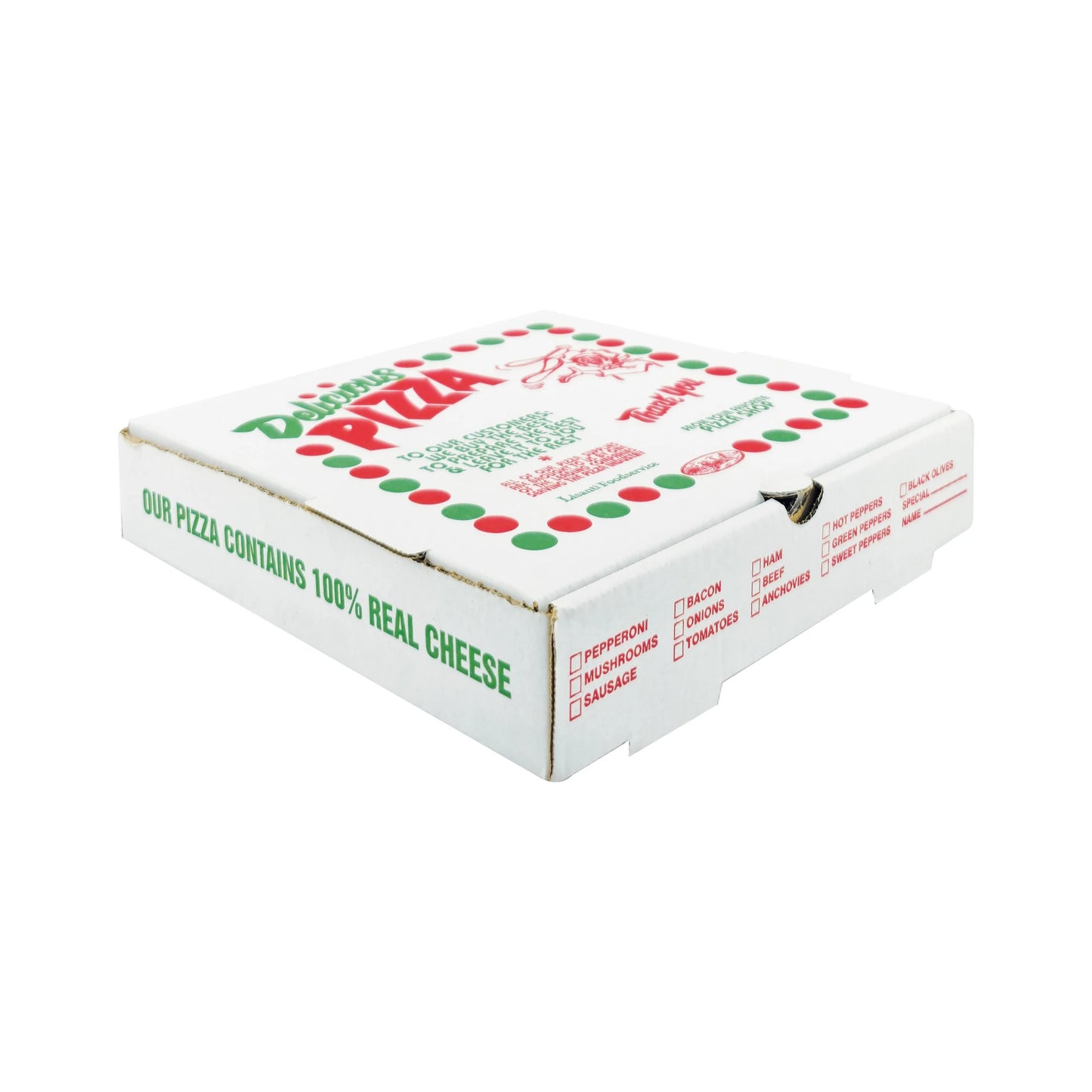 Delicious Pizza B Dalga Pizza Kutusu