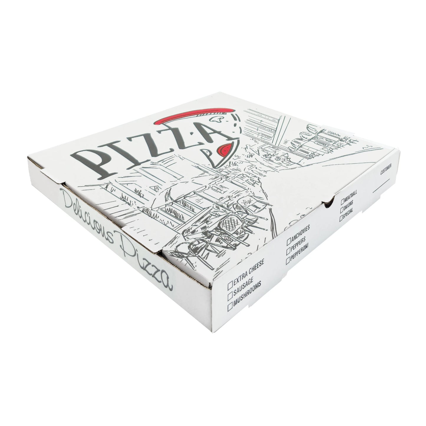 PizzaP B Dalga Pizza Kutusu