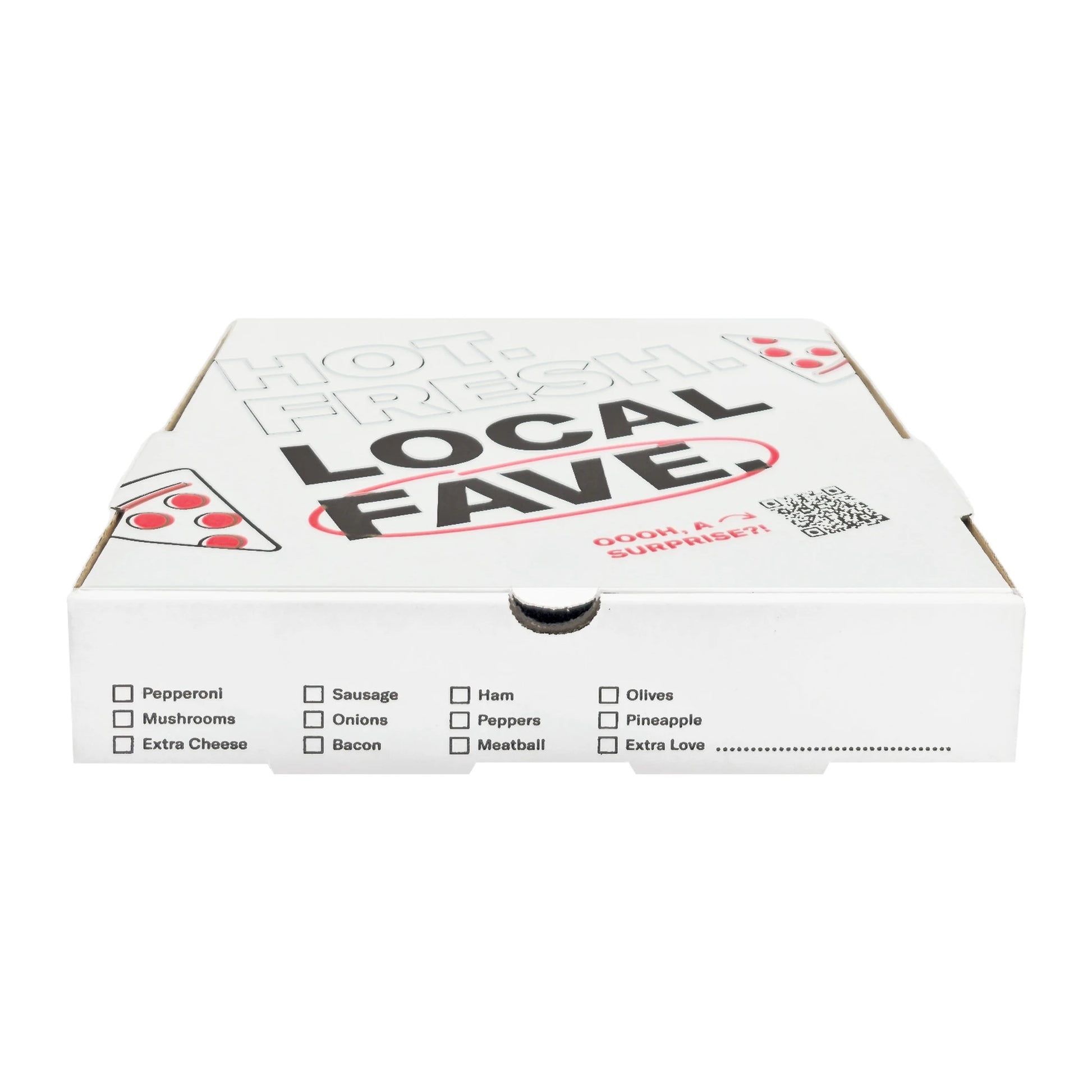 Local Fave B Dalga Pizza Kutusu