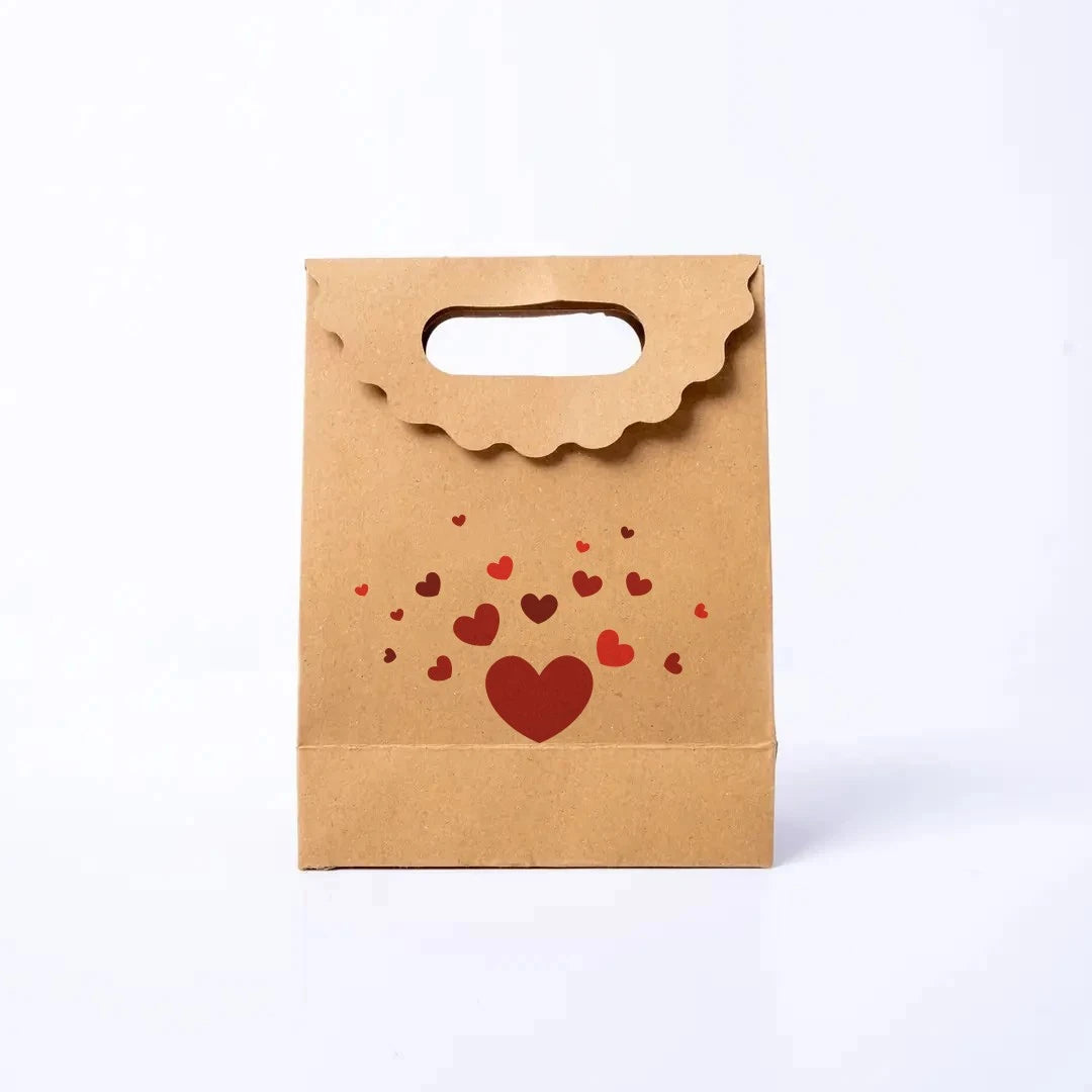 Sevgililer Günü Baskılı Butik Hediye Çantası