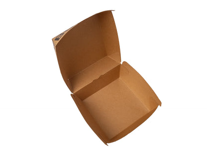 Baskılı Hamburger Kutusu Kraft