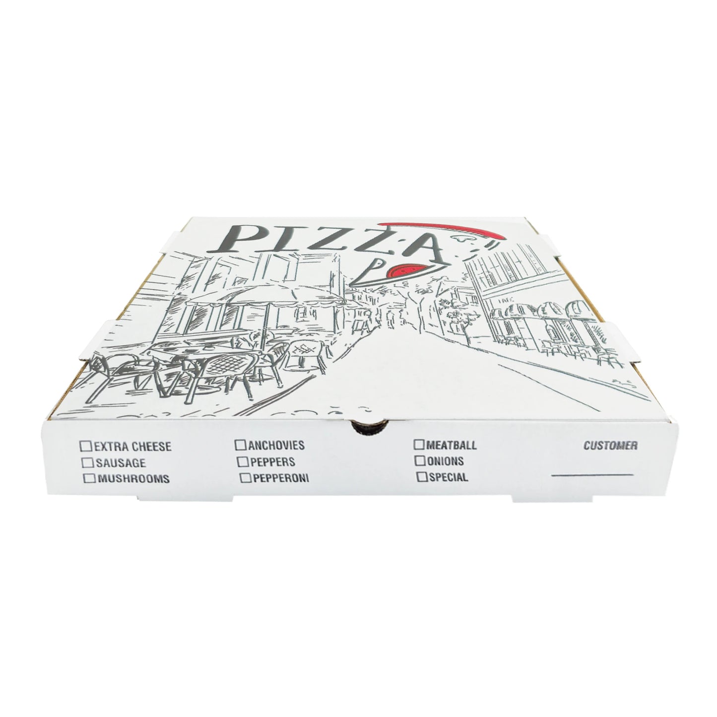 PizzaP B Dalga Pizza Kutusu